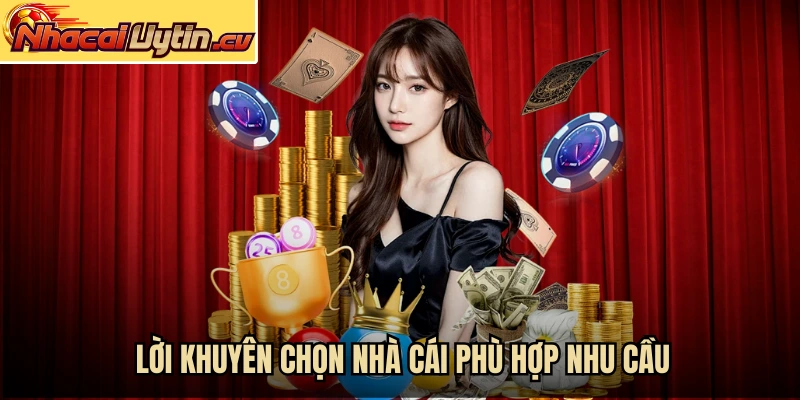 Lời khuyên chọn nhà cái phù hợp nhu cầu